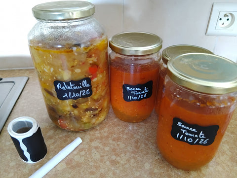 Sauce tomate et ratatouille en bocaux : notre première stérilisation anti-gaspi