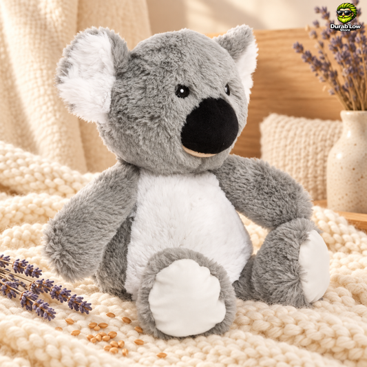 Bouillotte doudou Koala à base de lavande et grain de blé.