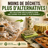 7 alternatives zéro déchet pour remplacer le plastique dans ta cuisine