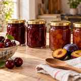 Confiture maison sans stérilisation : le guide, de la cerise à la prune