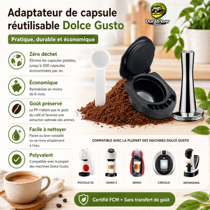 Adaptateur Dolce Gusto Descriptif et Machines compatibles