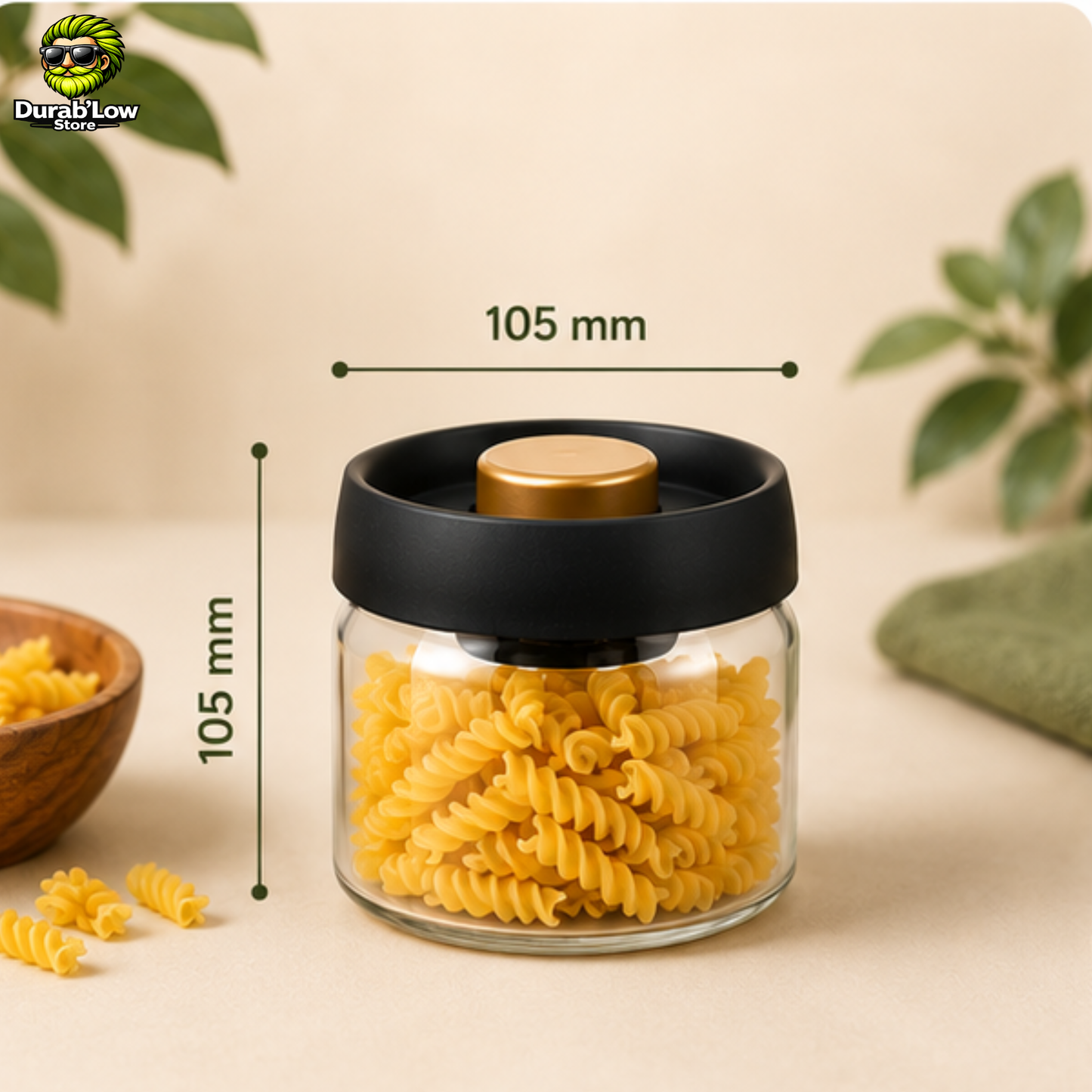 Bocal rempli de pate. Contenance 500ml.