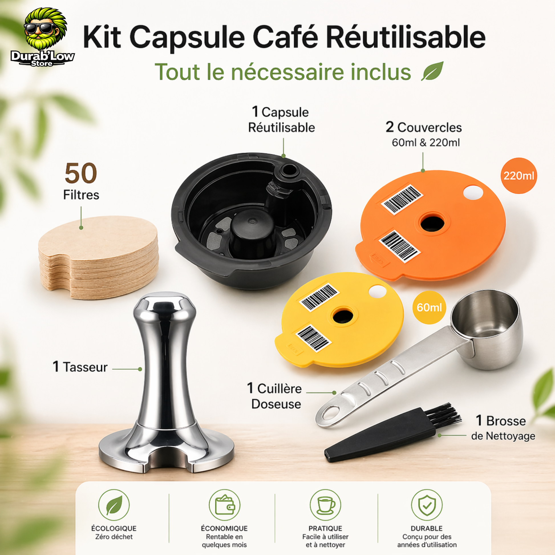 Capsule Café Tassimo 60+220 Durab'Low Store