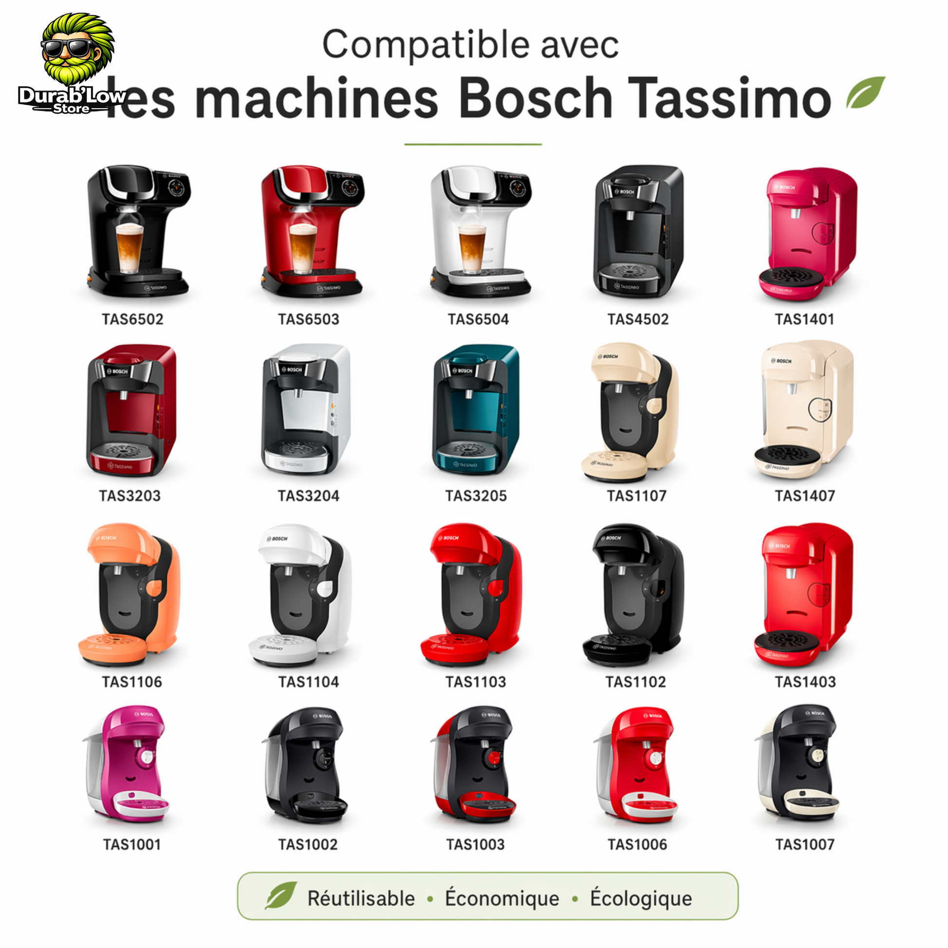 Capsule Café Tassimo liste des Machines Bosch compatibles