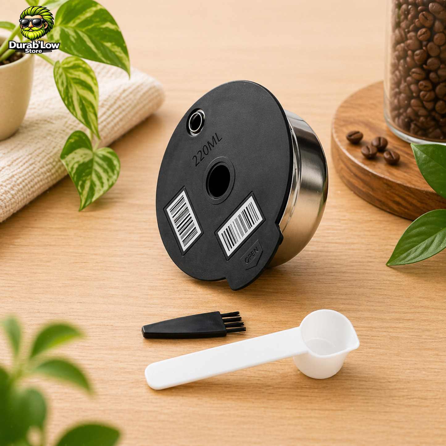 Capsule Café Tassimo Réutilisable Inox 220ml x1