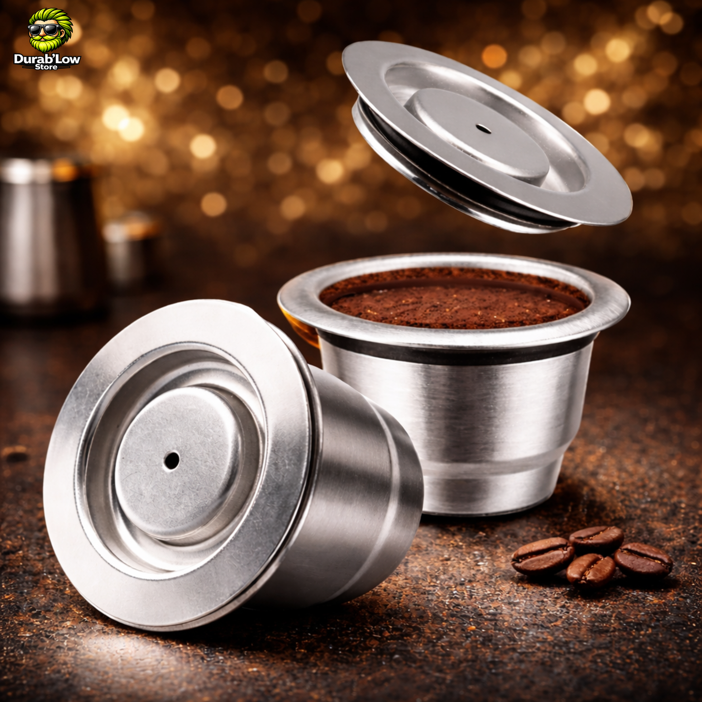 Capsule café Nespresso réutilisable en acier inoxydable
