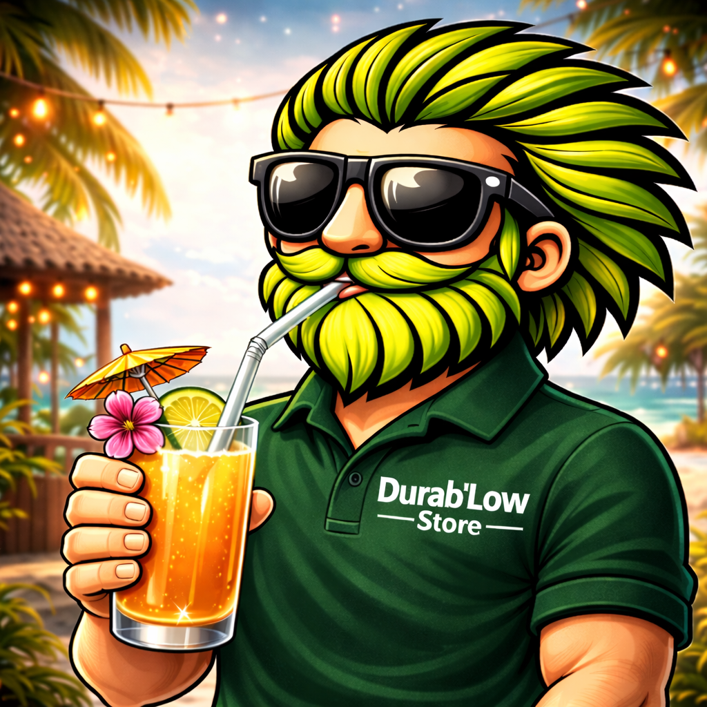 Low Cocktail paille verre Durab'Low Store