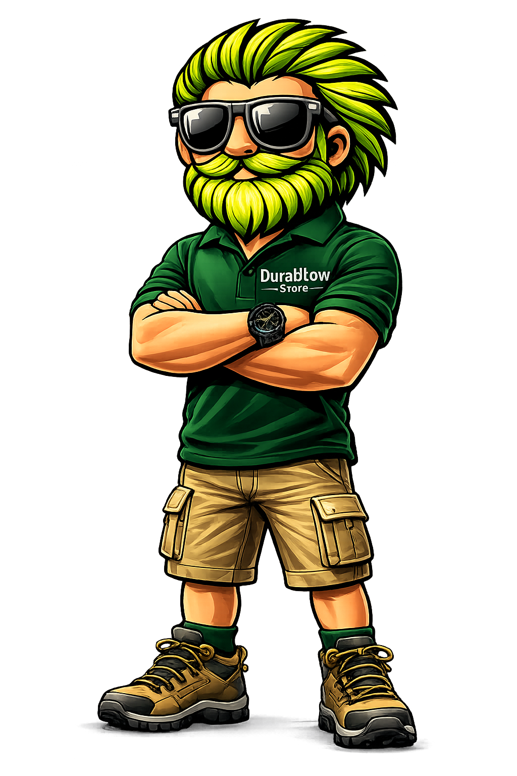Low, la mascotte de Durab'Low, satisfaite